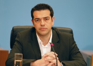 EL LÍDER DEL PARTIDO IZQUIERDISTA GRIEGO, ALEXIS TSIPRAS