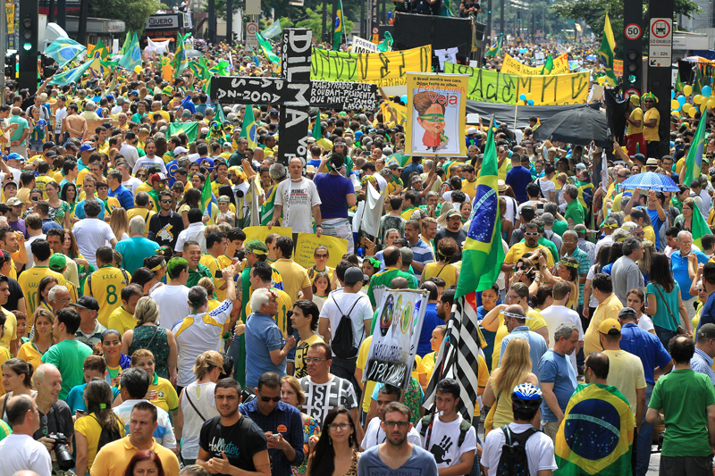 No al Golpe in Brasile. Presidio di solidarietà e informazione a&nbsp;Roma