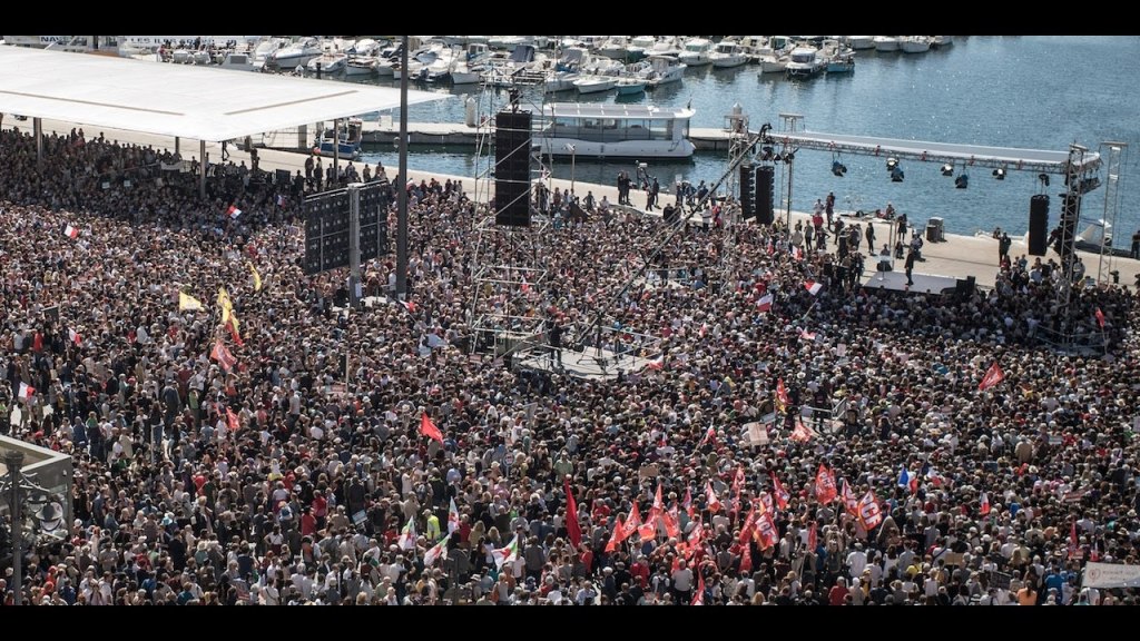 MÉLENCHON : Meeting pour la paix à&nbsp;Marseille