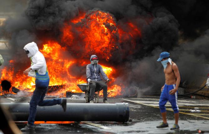 VENEZUELA: Al revés, il mondo al&nbsp;contrario.