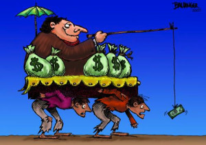 La classifica dei miliardari e gli indiani più&nbsp;poveri