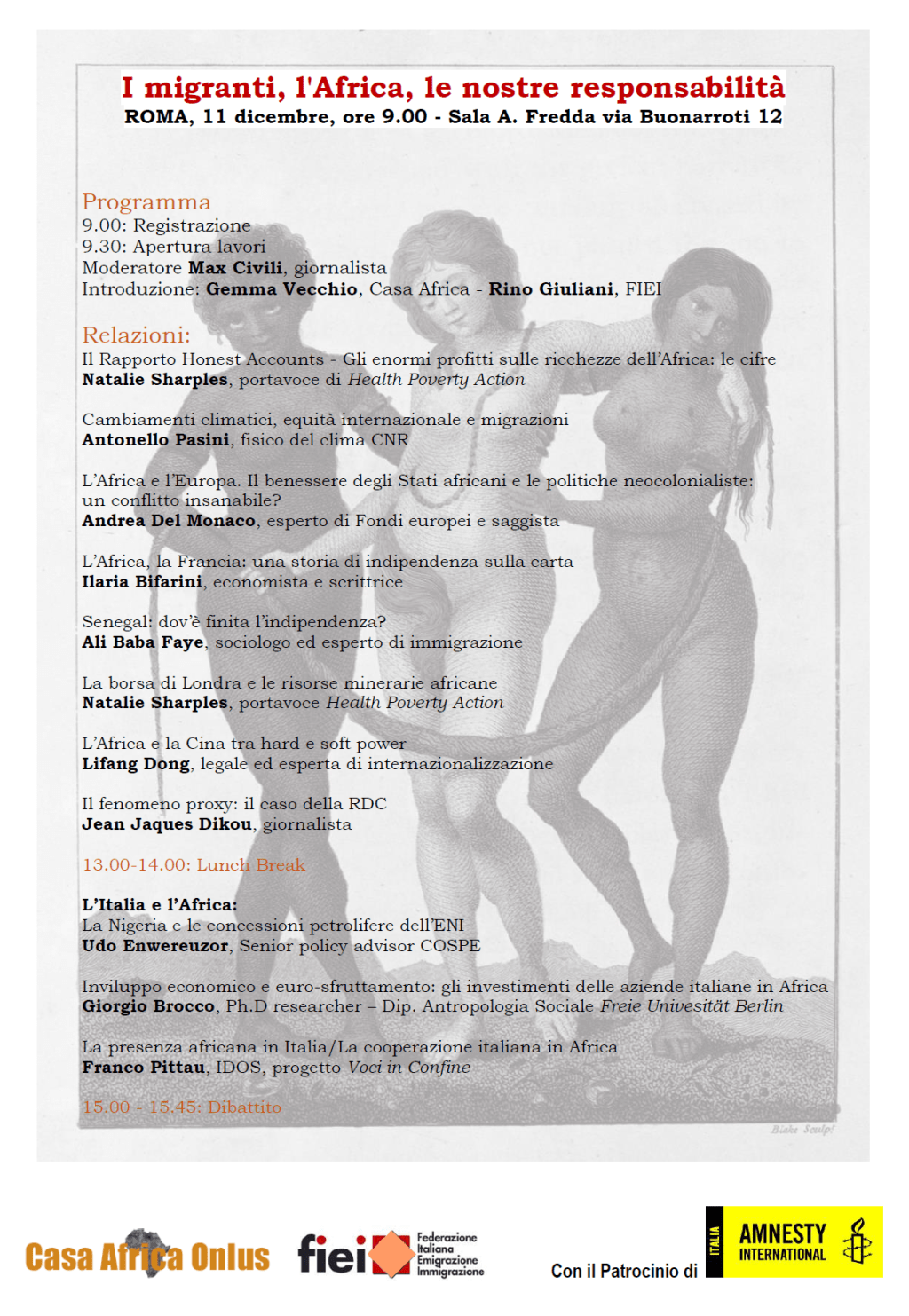 Convegno FIEI : “I migranti, l’Africa, le nostre responsabilità”&nbsp;(Video)