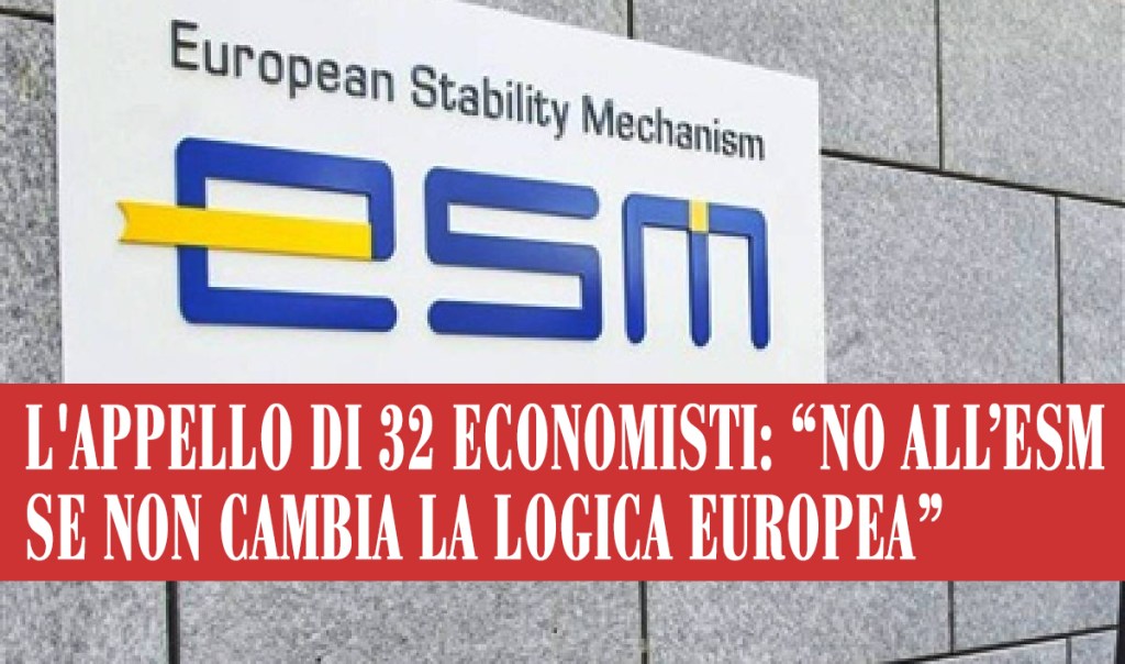 L’appello di 32 economisti: “No all’Esm se non cambia la logica&nbsp;europea”