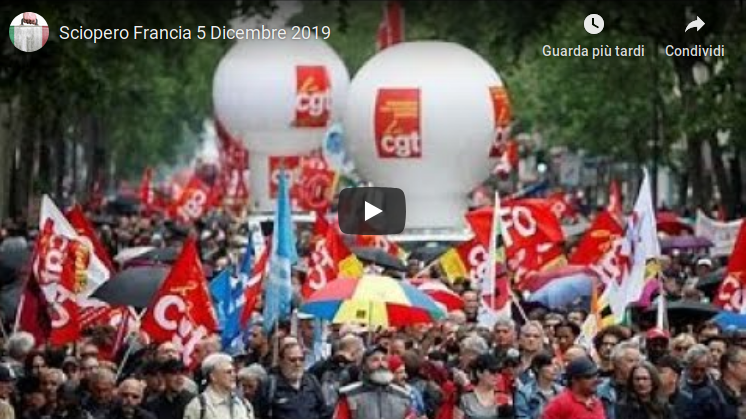 Francia: le ragioni dello sciopero e la situazione generale del paese.&nbsp;Intervista