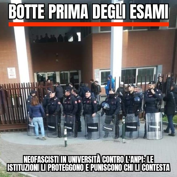 FOIBE, Torino: Forze dell’ordine mobilitate per consentire il volantinaggio ai fascisti e arresta gli&nbsp;antifascisti