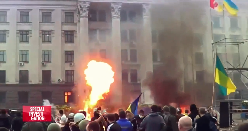 UCRAINA: LE MASCHERE DELLA RIVOLUZIONE. Film di Paul Moreira