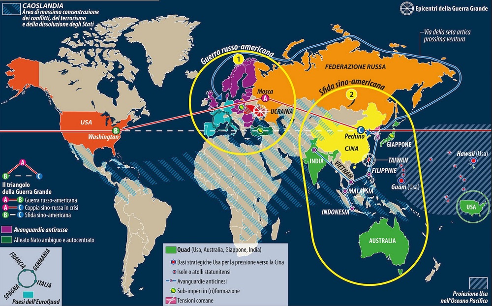 L’aumento delle tensioni e delle spese militari nello scacchiere Asia-Pacifico (Economia di guerra – Parte VI°)