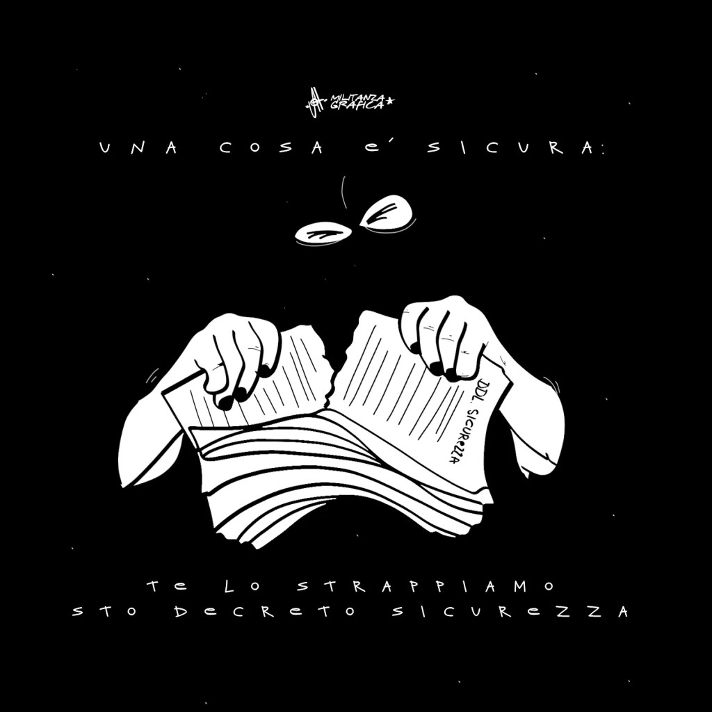 STATO DI POLIZIA. Il DDL 1660: vivisezione di una legge liberticida