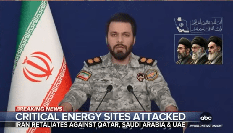 Ali Alizadeh: I missili iraniani colpiscono duro il petrolio saudita e il gas del Qatar