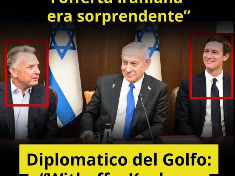 The Guardian conferma che c’era l’accordo: Witkoff e Kushner sono asset&nbsp;israeliani