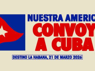 Solidarietà internazionalista con Cuba&nbsp;asfissiata.