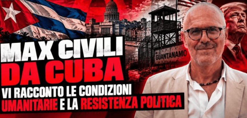 Da CUBA: Max Civili ci racconta la situazione umanitaria e la resistenza sull’isola aggredita dagli&nbsp;Usa